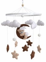 آویز تخت‌ کودک و دیوار مدل خرس خوابالو - Image 2
